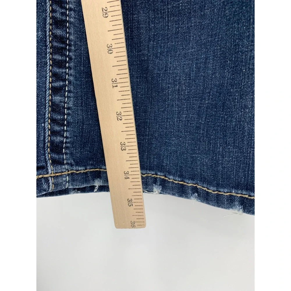 Ariat Jeans Womens 28 LONG Blue Bootcut Stretch Western Denim Pants - Picture 6 of 8